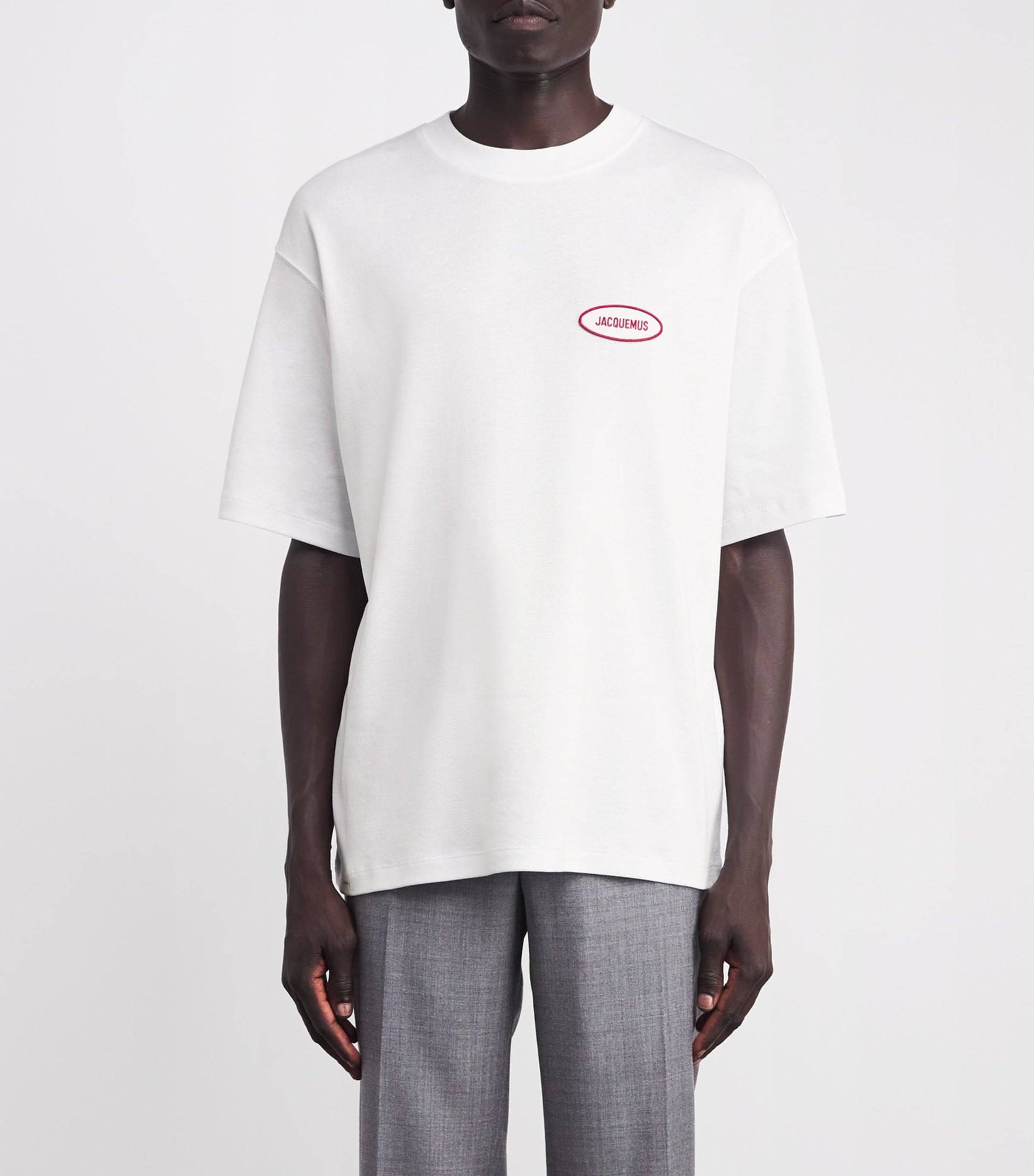 Cotton Logo Patch T-Shirt