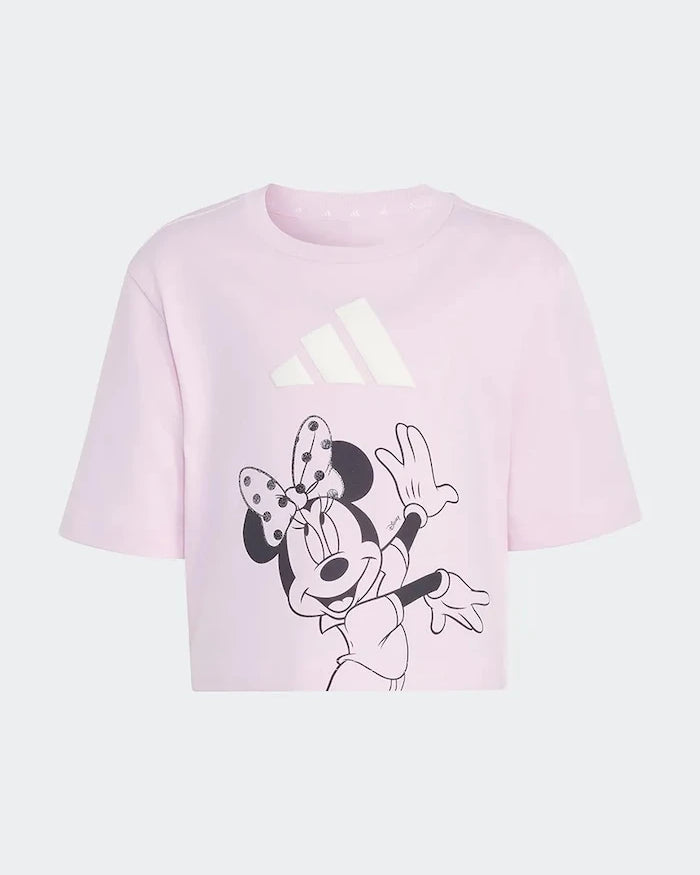 adidas çocuk pamuklu elastanlı tişört DISNEY MINNIE MOUSE