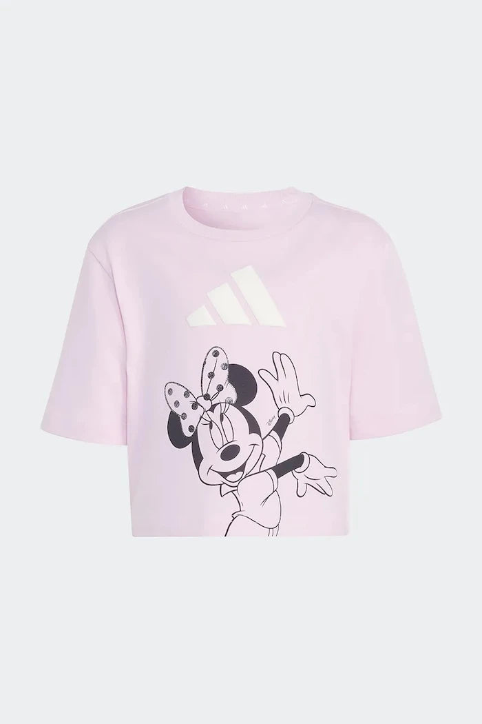 adidas çocuk pamuklu elastanlı tişört DISNEY MINNIE MOUSE