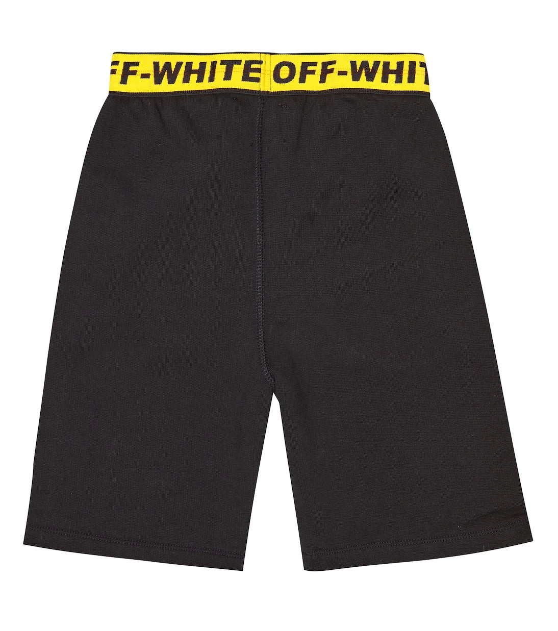 Off-White Kids - شورت قطني جيرسيه بشعار الماركة