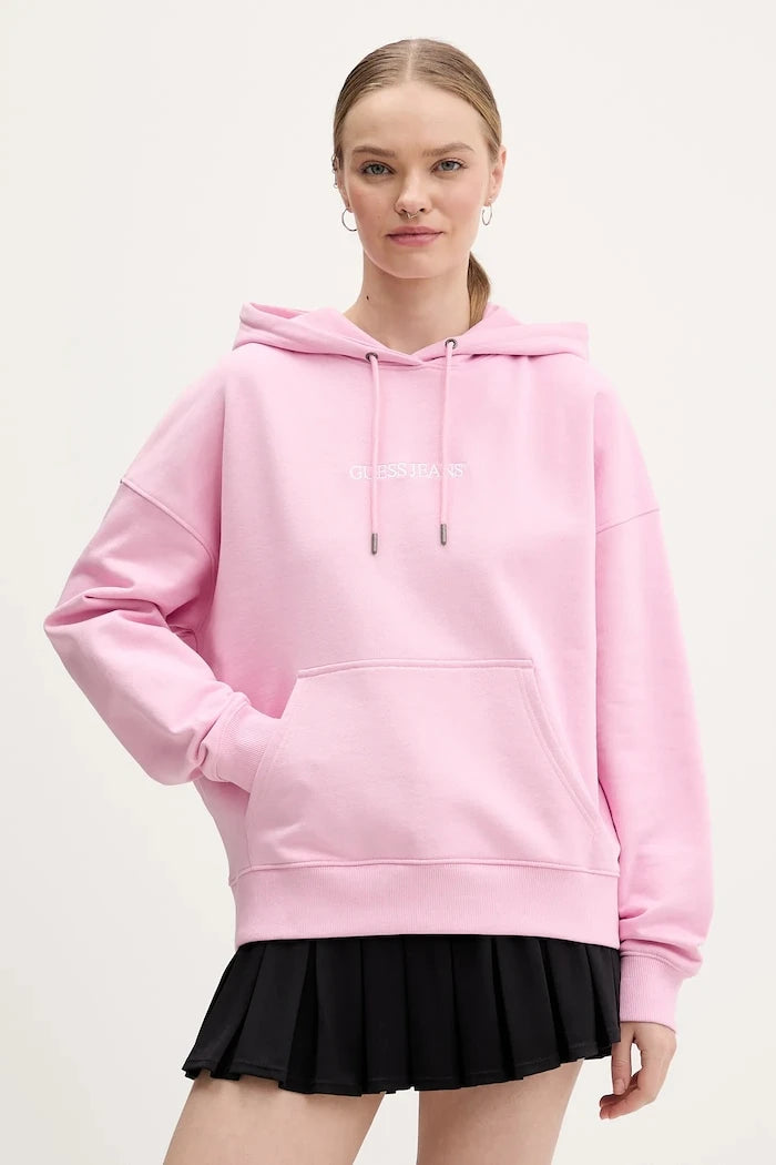Pamuklu sweatshirt Guess Jeans