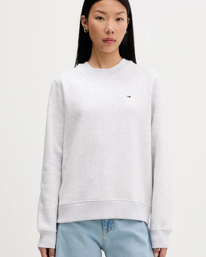 Tommy Jeans kadın pamuklu sweatshirt