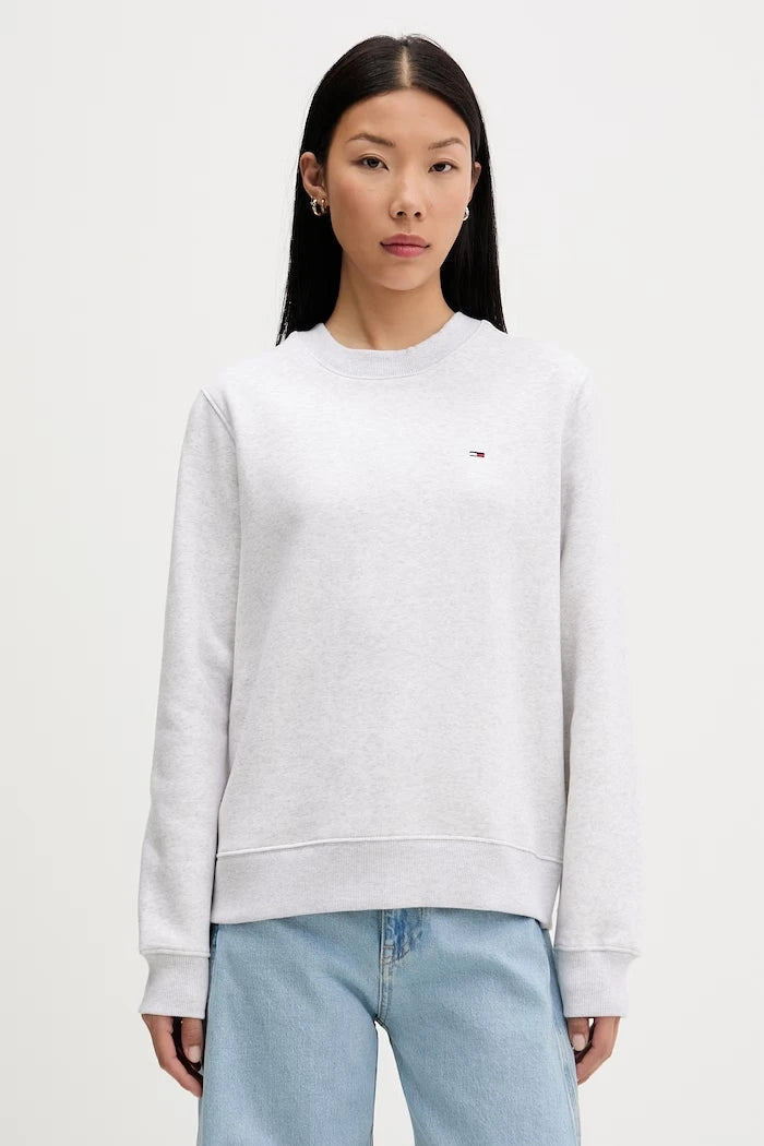 Tommy Jeans kadın pamuklu sweatshirt
