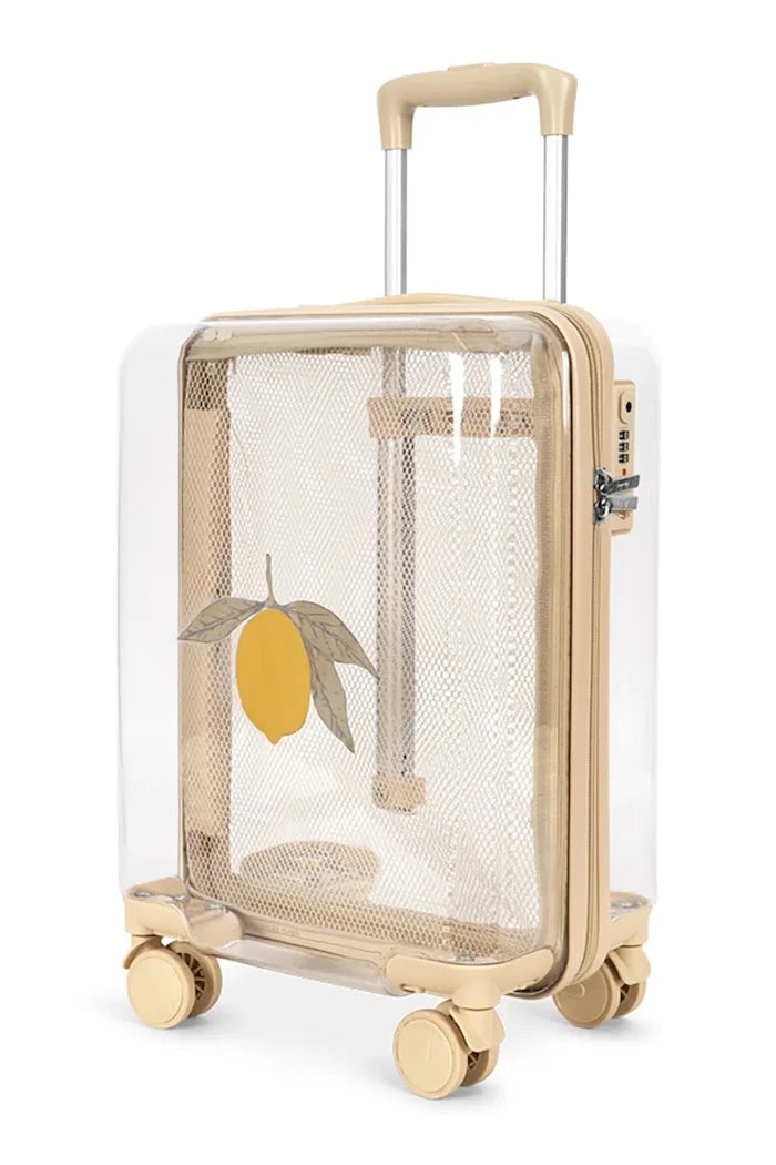 Konges Sløjd куфар TRANSPARENT TRAVEL SUITCASE