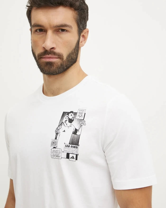 adidas Performance Messi Pamuklu Tişört