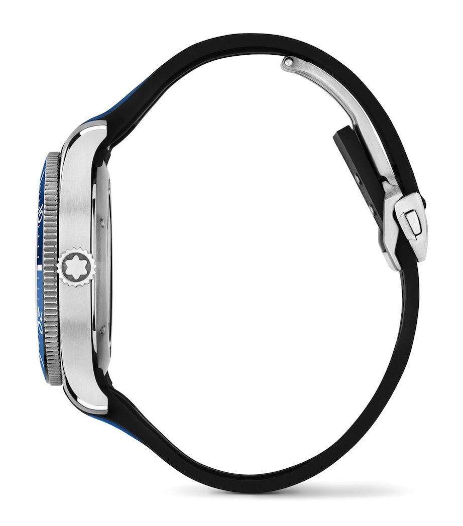 Stainless Steel 1858 Iced Sea Automatic Date Watch 41mm