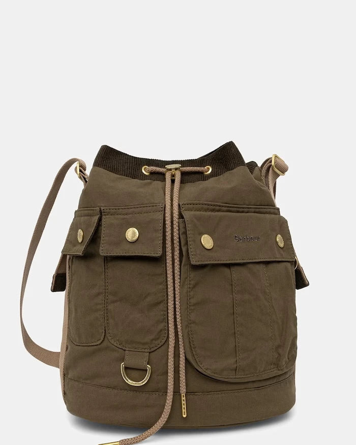 Barbour чанта дамска от памук Mia
