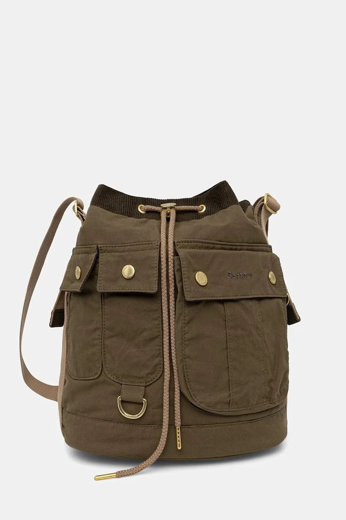 Barbour чанта дамска от памук Mia