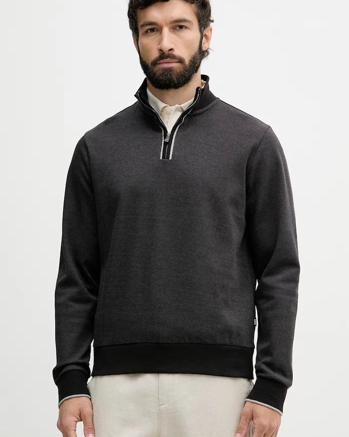 BOSS Erkek Pamuklu H-Sidney Sweatshirt