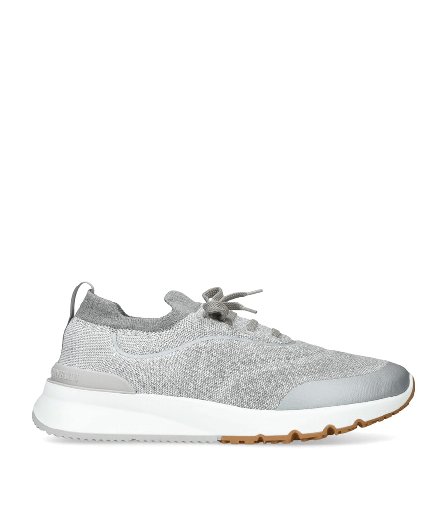 Knitted Sportiv Sneakers