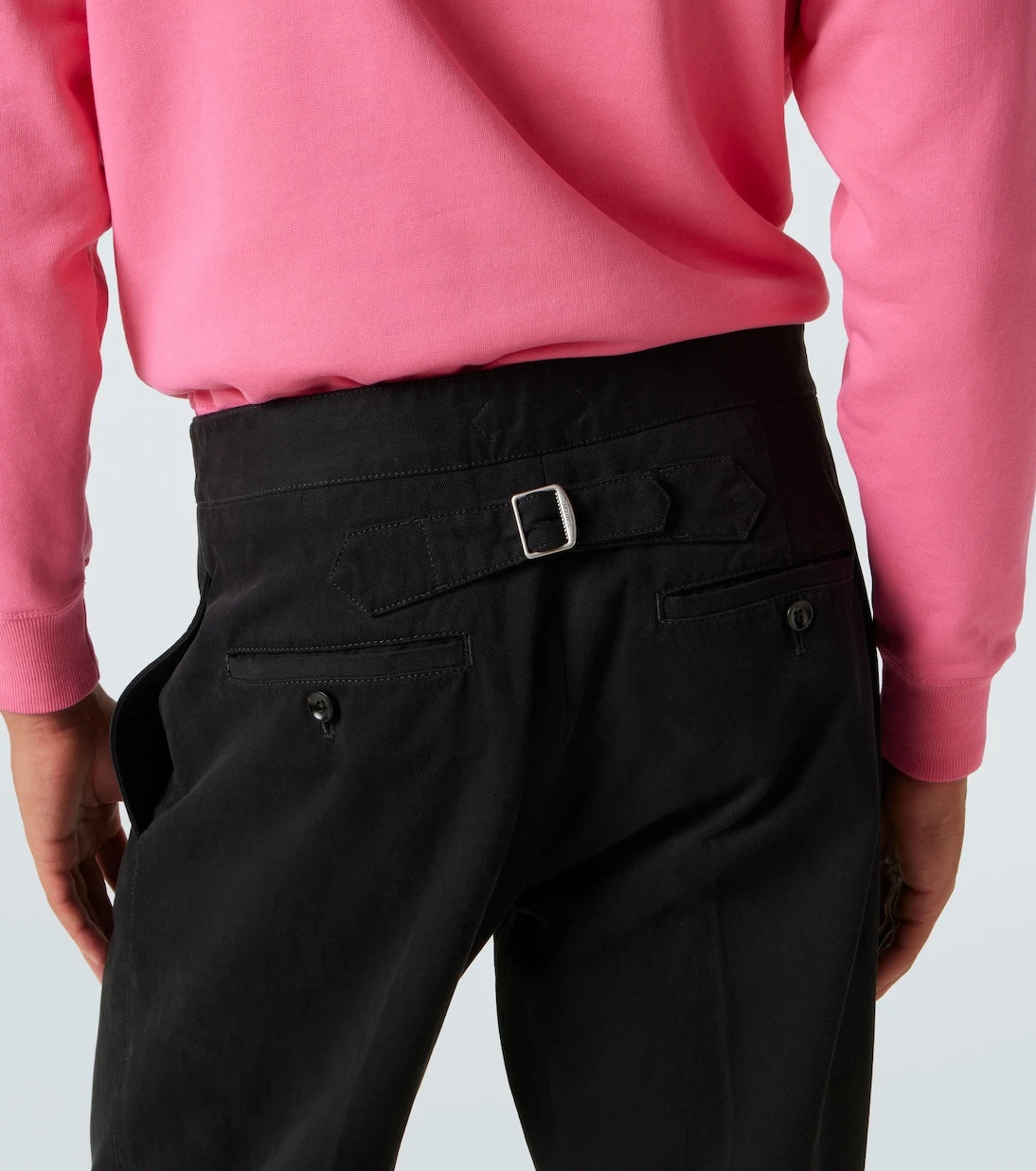 Tom Ford - Cotton drill wide-leg pants