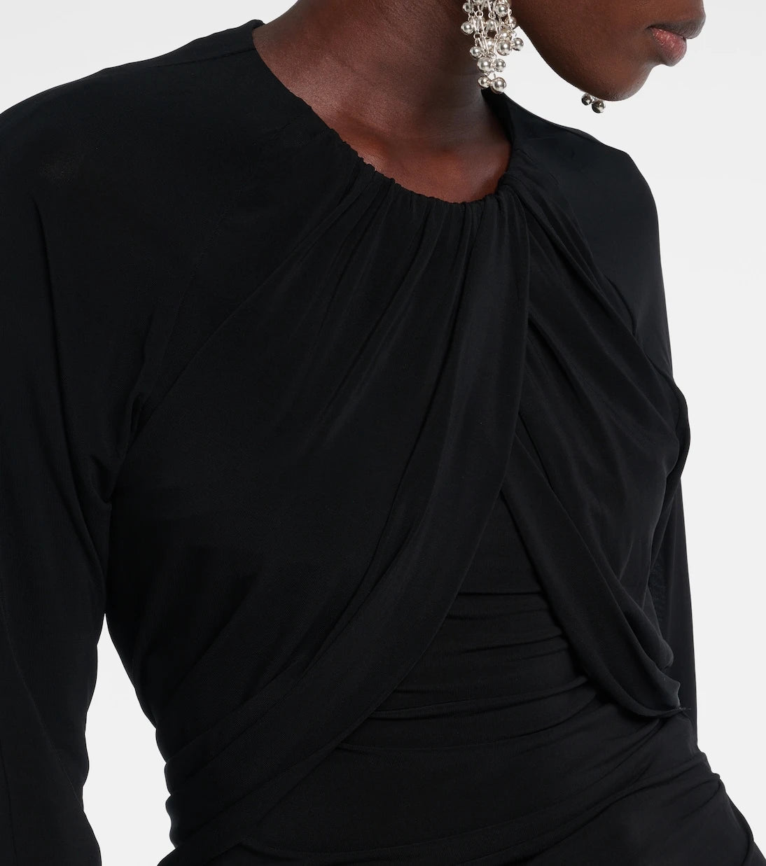 Isabel Marant - Gaetane draped jersey top