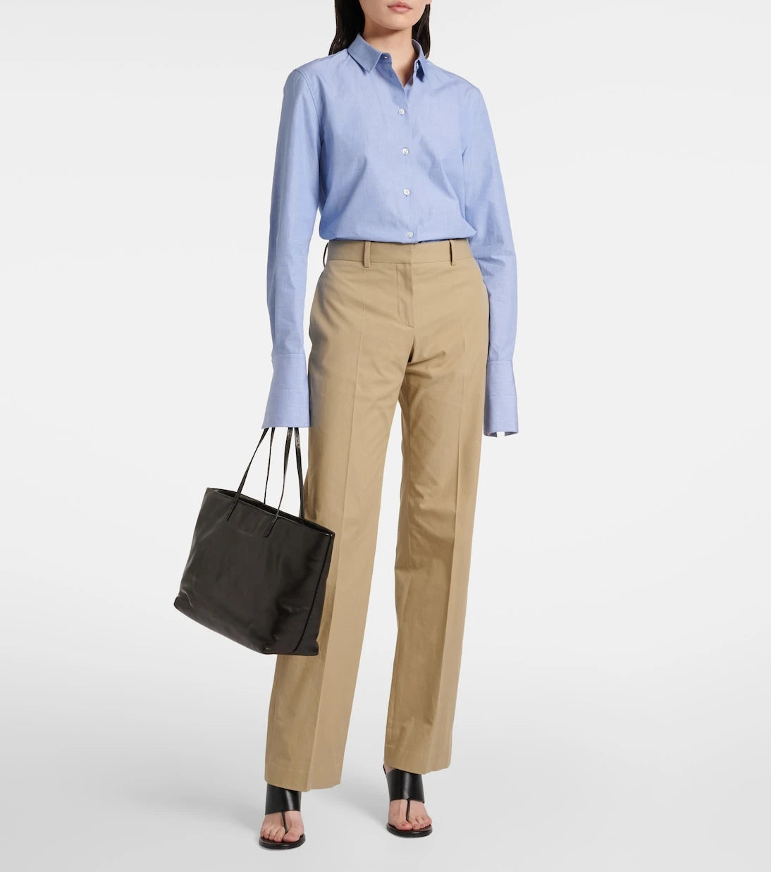 The Row - Selvie cotton straight pants