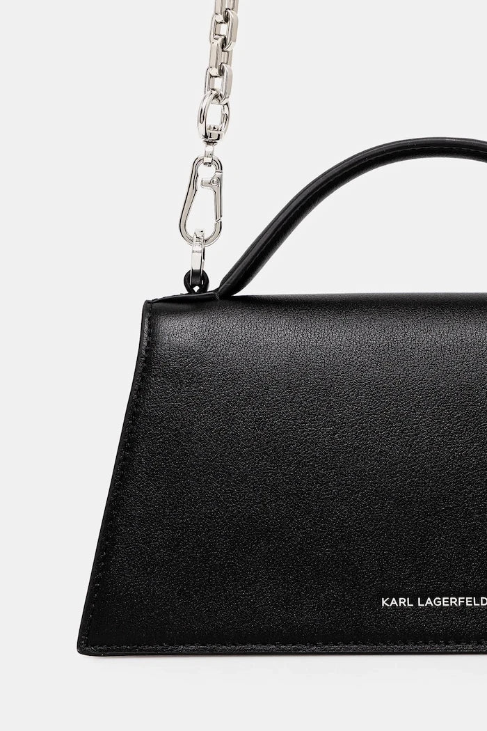 Кожена чанта Karl Lagerfeld K/SIGNATURE