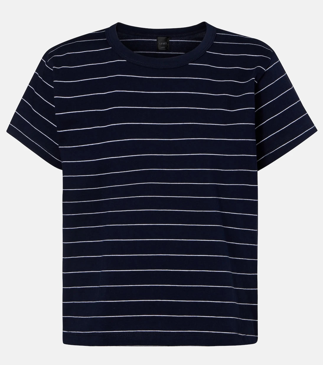 Leset - Margo striped cotton jersey T-shirt