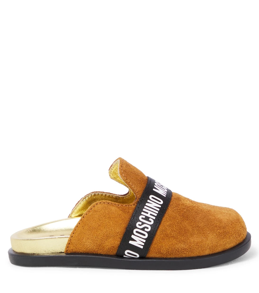 Moschino Kids - Leather clogs