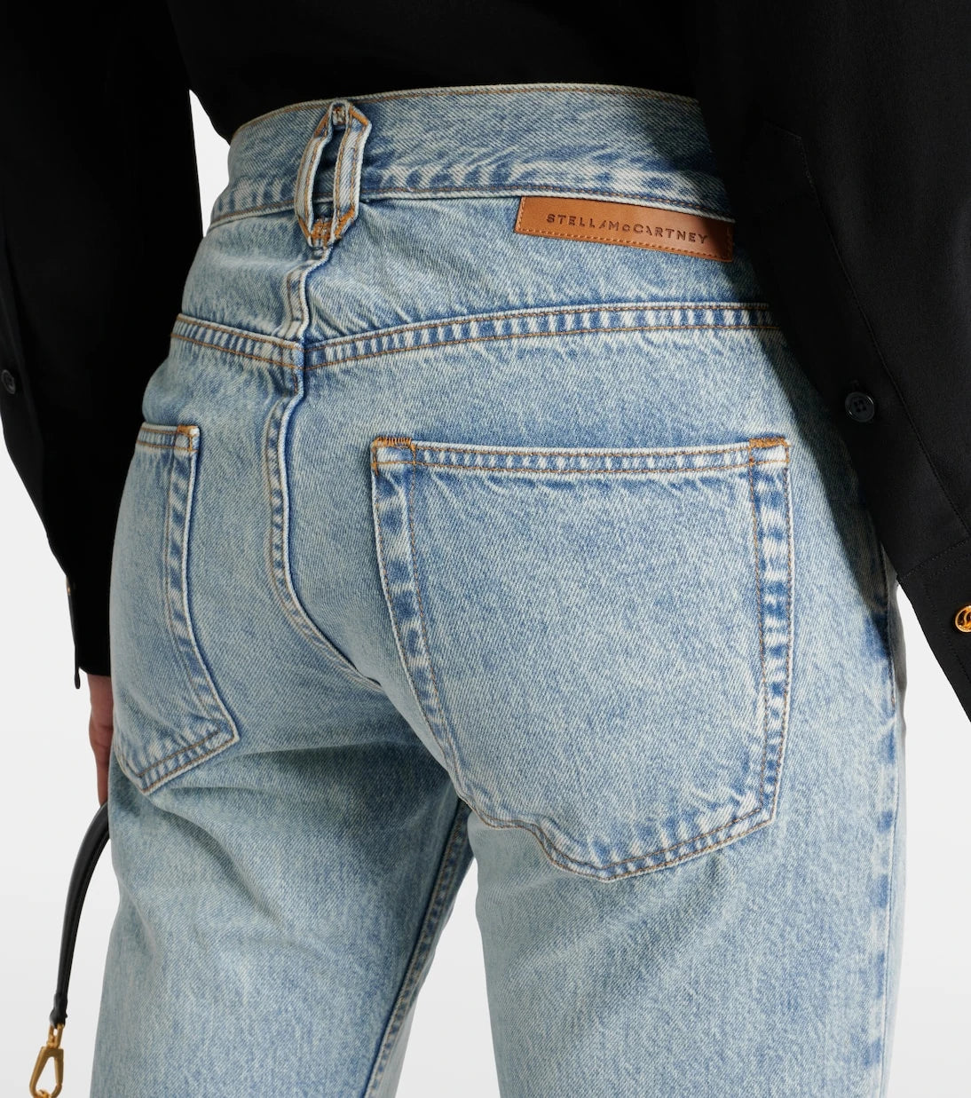 Stella McCartney - High-rise slim jeans