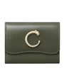 Green Mini Leather Panthère de Cartier Wallet