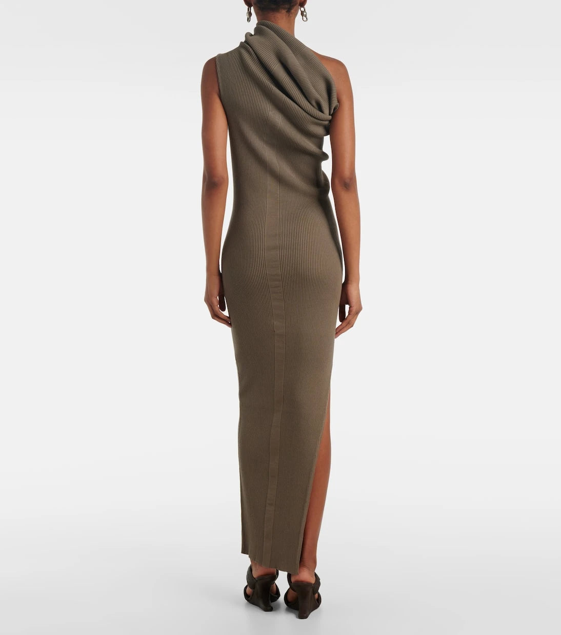Rick Owens - One-shoulder maxi dress