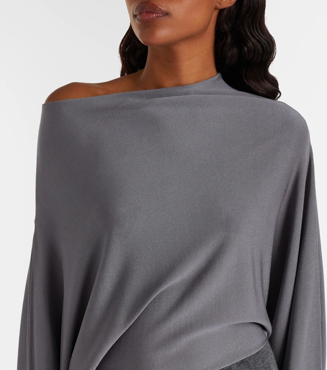 Aya Muse - Slouchy jersey minidress
