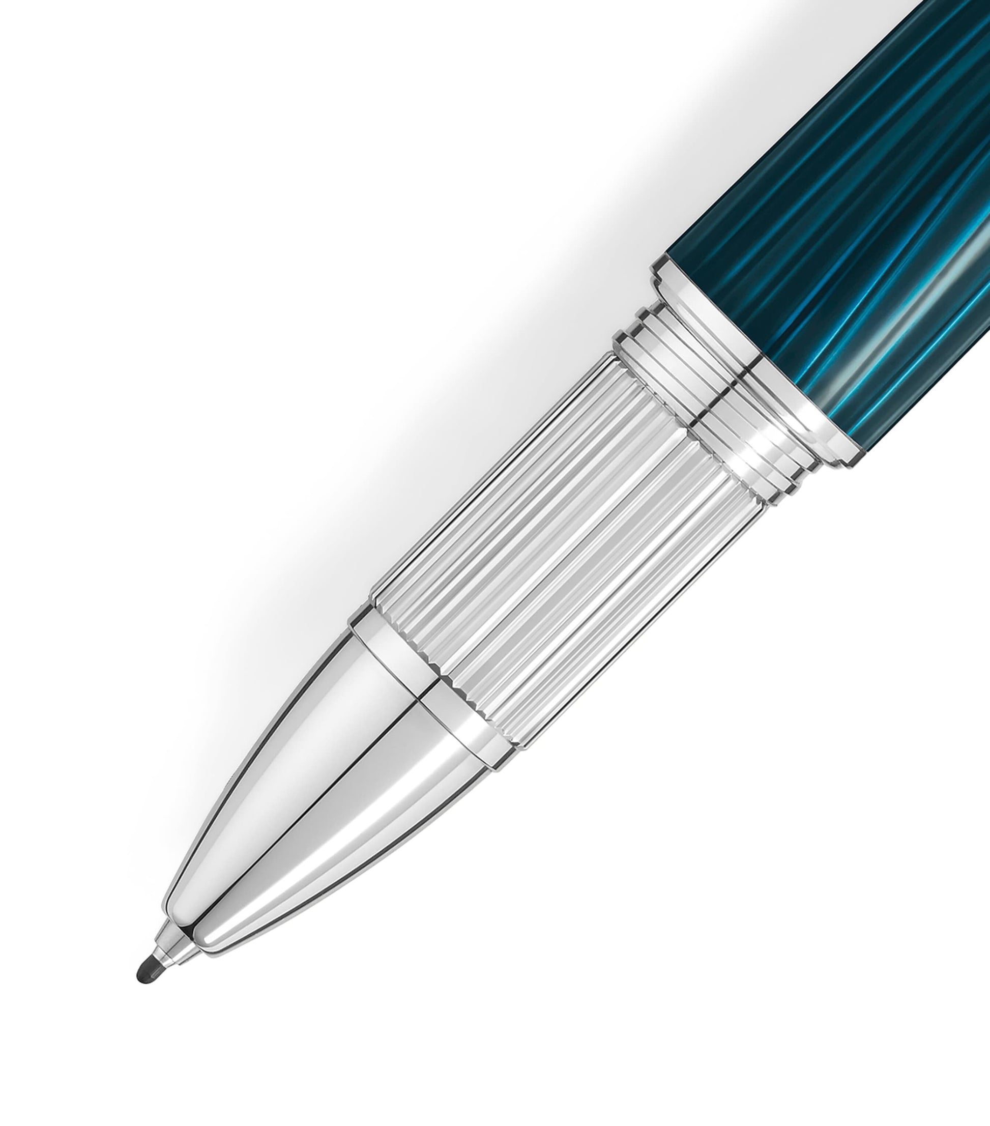 Montblanc Platinum-Coated StarWalker PolarGreen Fineliner Pen