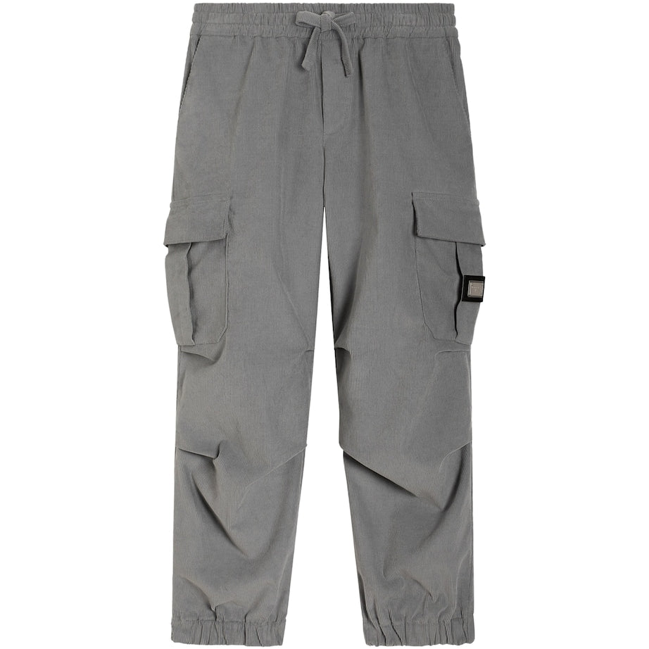 Dolce & Gabbana Kids Logo-Patch Cargo Trousers (8-12 Years)