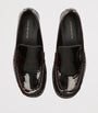 Patent Leather Ruched Loafer