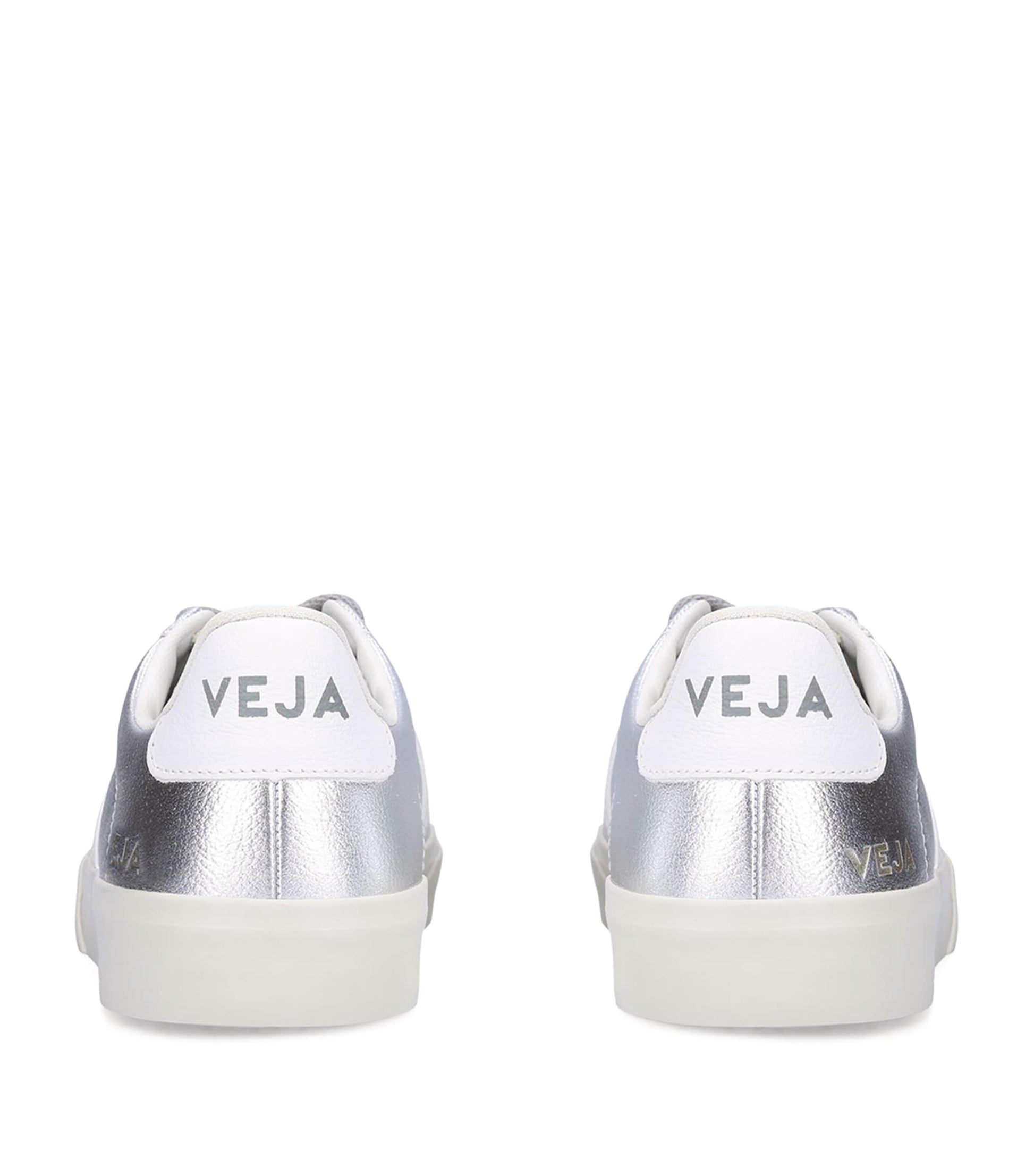 Veja Silver Leather Campo Sneakers