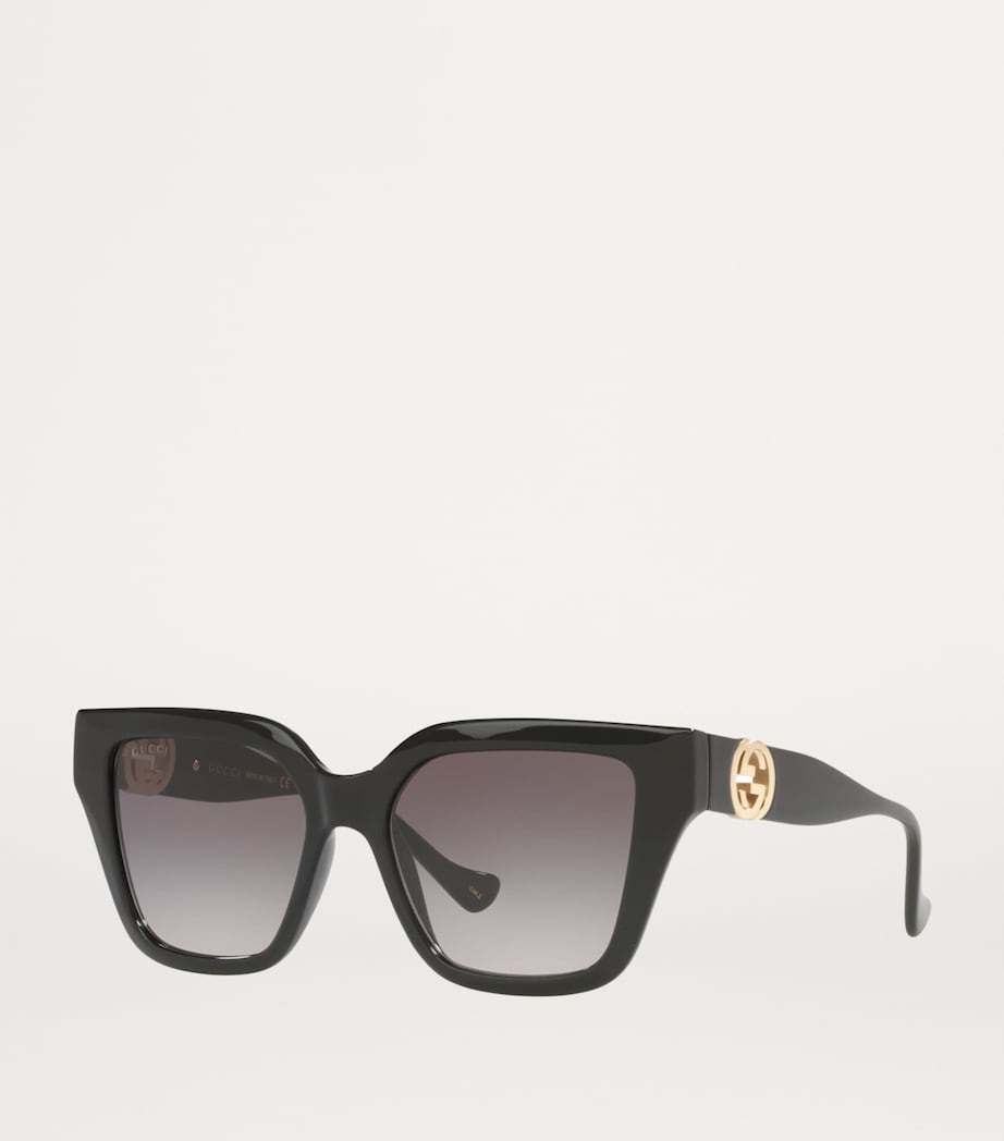 Gucci Black Injected 0GC001630 Sunglasses