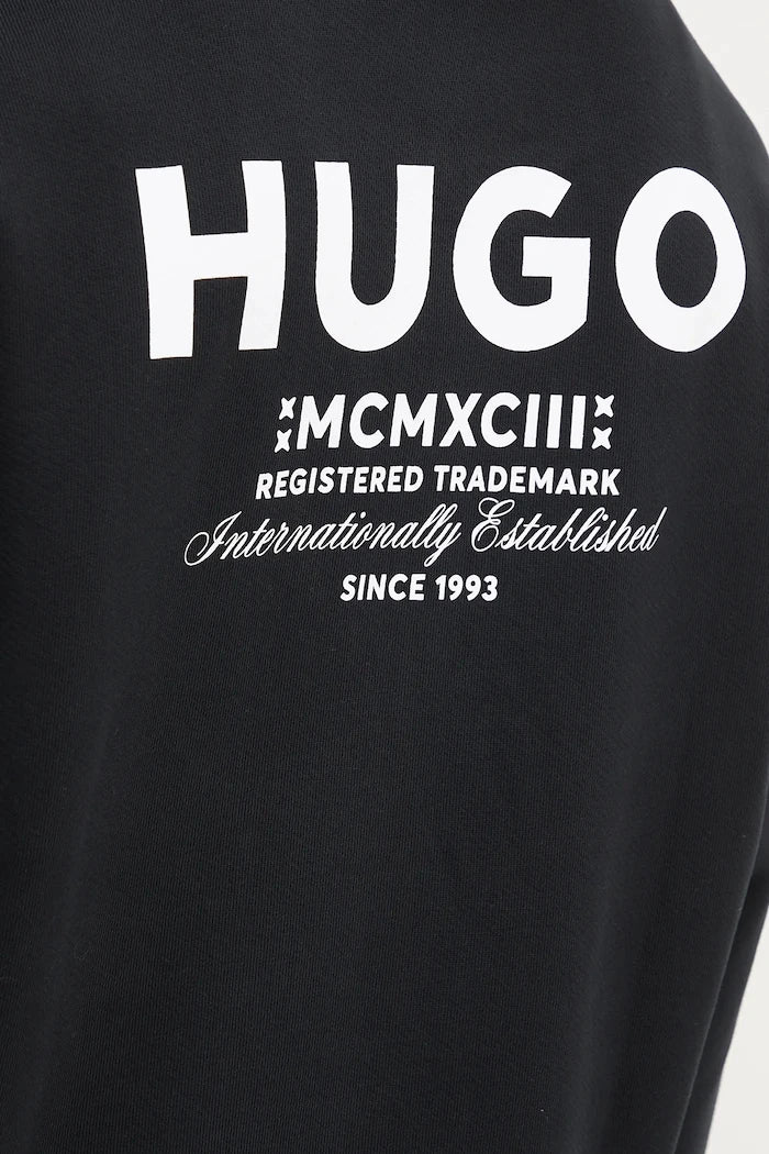 Pamuklu sweatshirt Hugo Blue Nardimez
