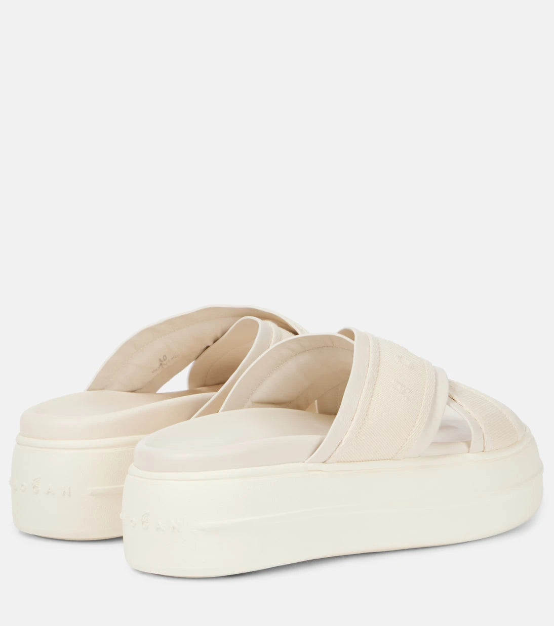 Hogan - Skyscraper leather-trimmed platform sandals