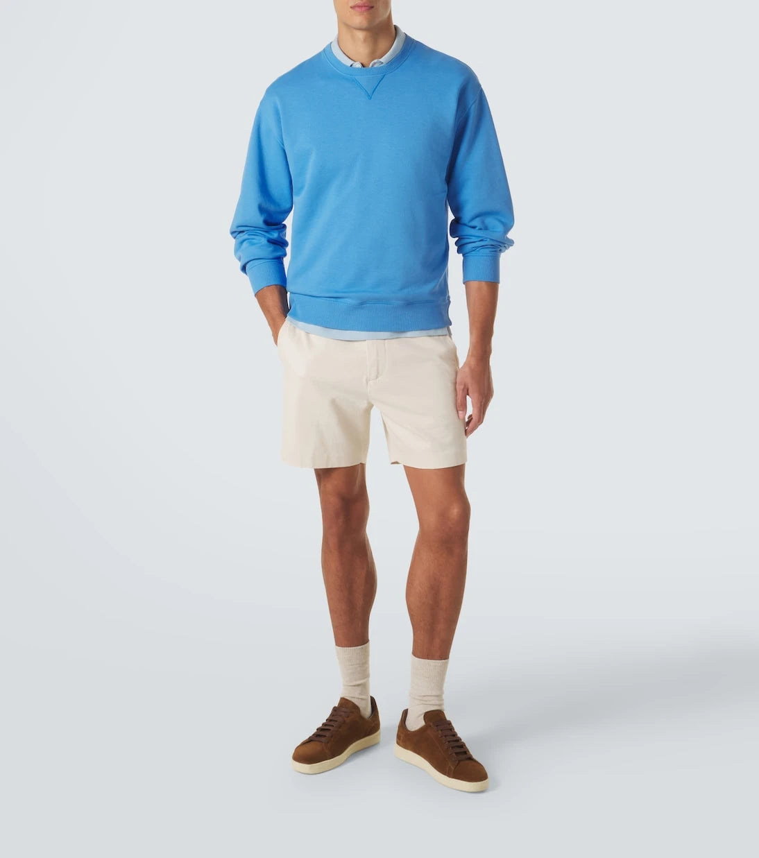 Tom Ford - Warwick perforated suede sneakers