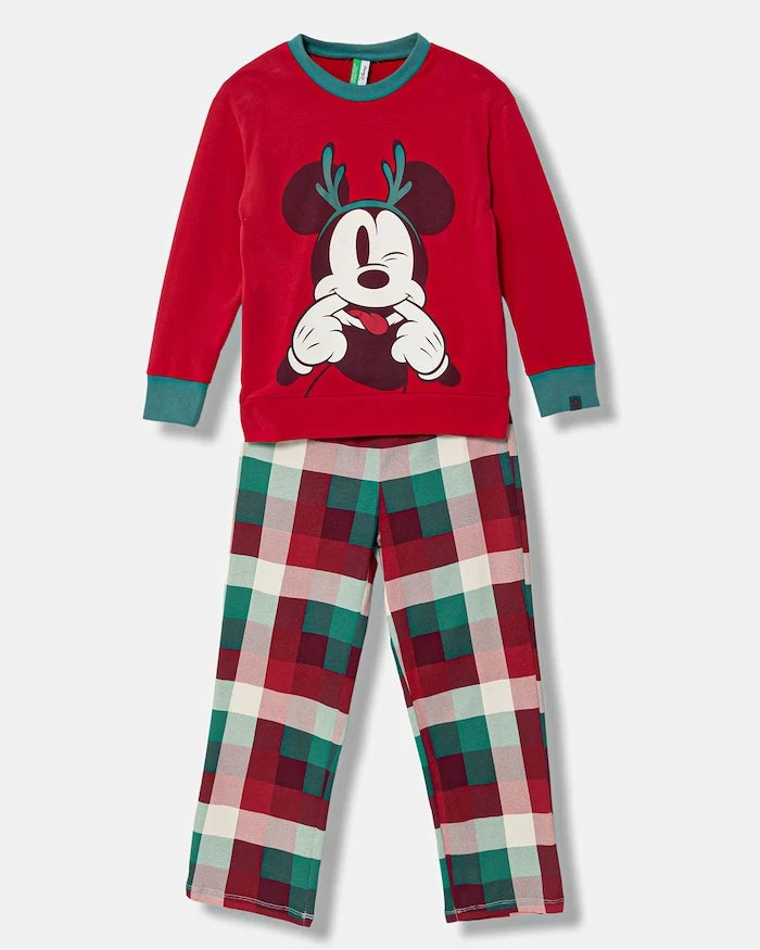 Детска памучна пижама United Colors of Benetton