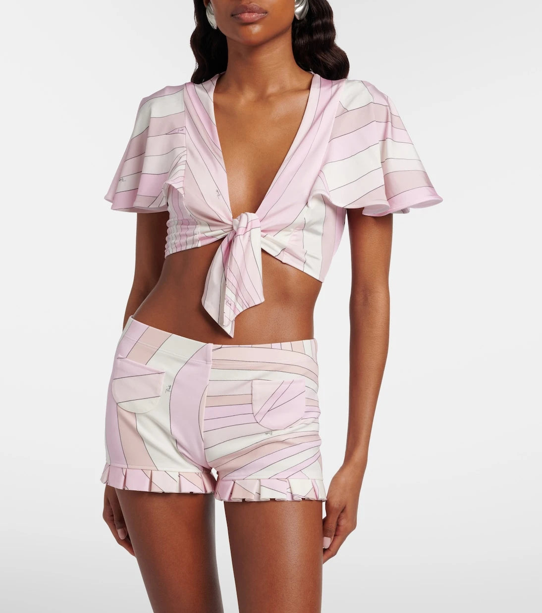 Pucci - Iride jersey shorts