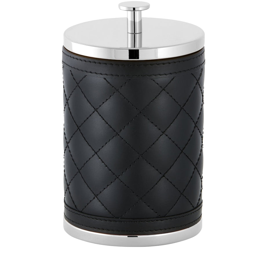 Large Quilted Round Box