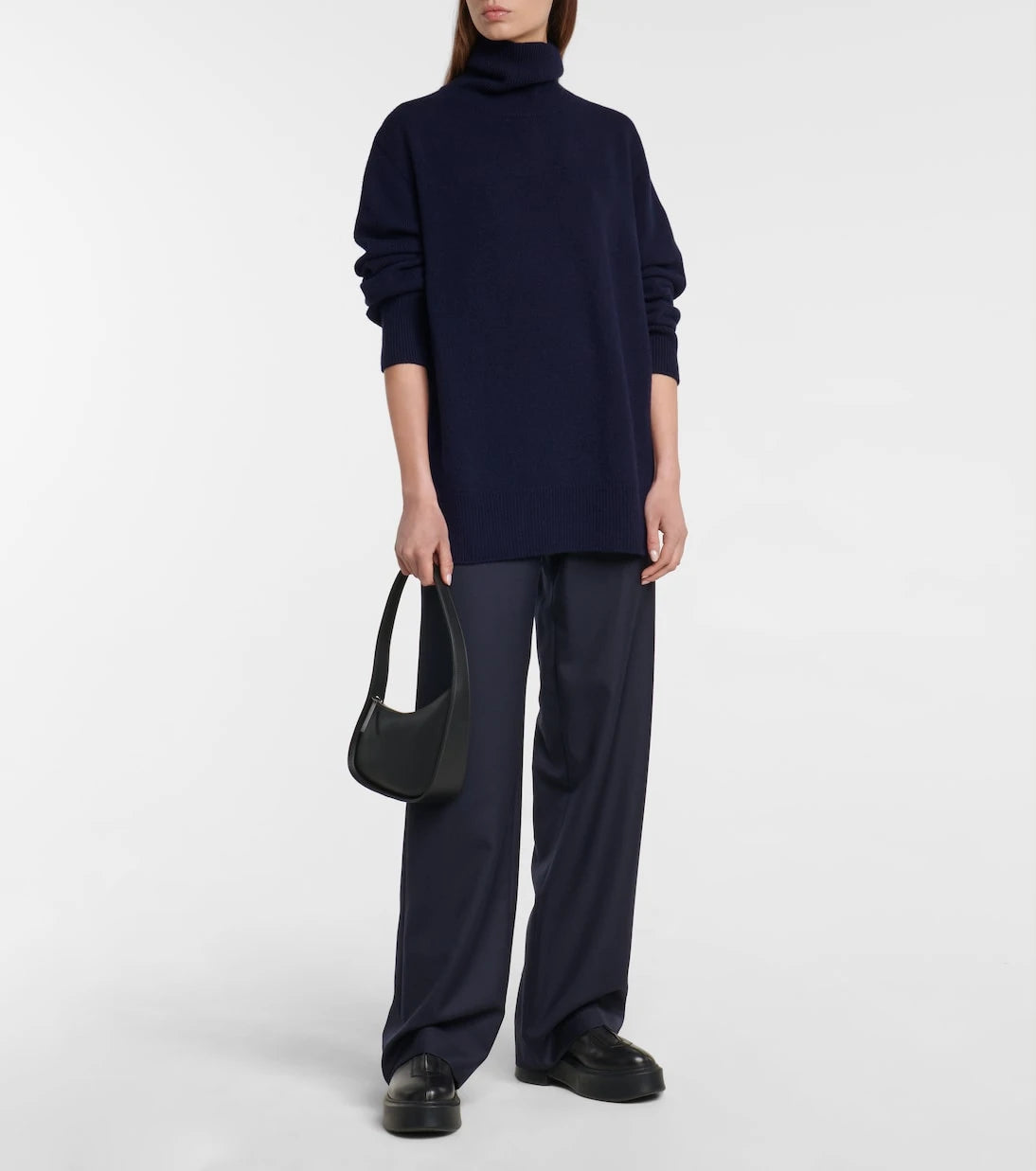 The Row - Milina turtleneck wool and cashmere sweater