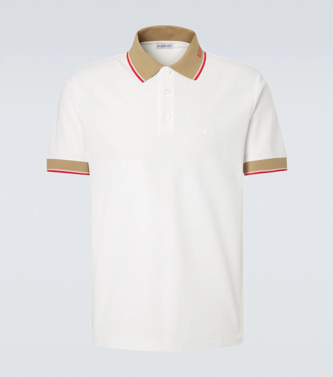 Burberry - Evan cotton polo shirt