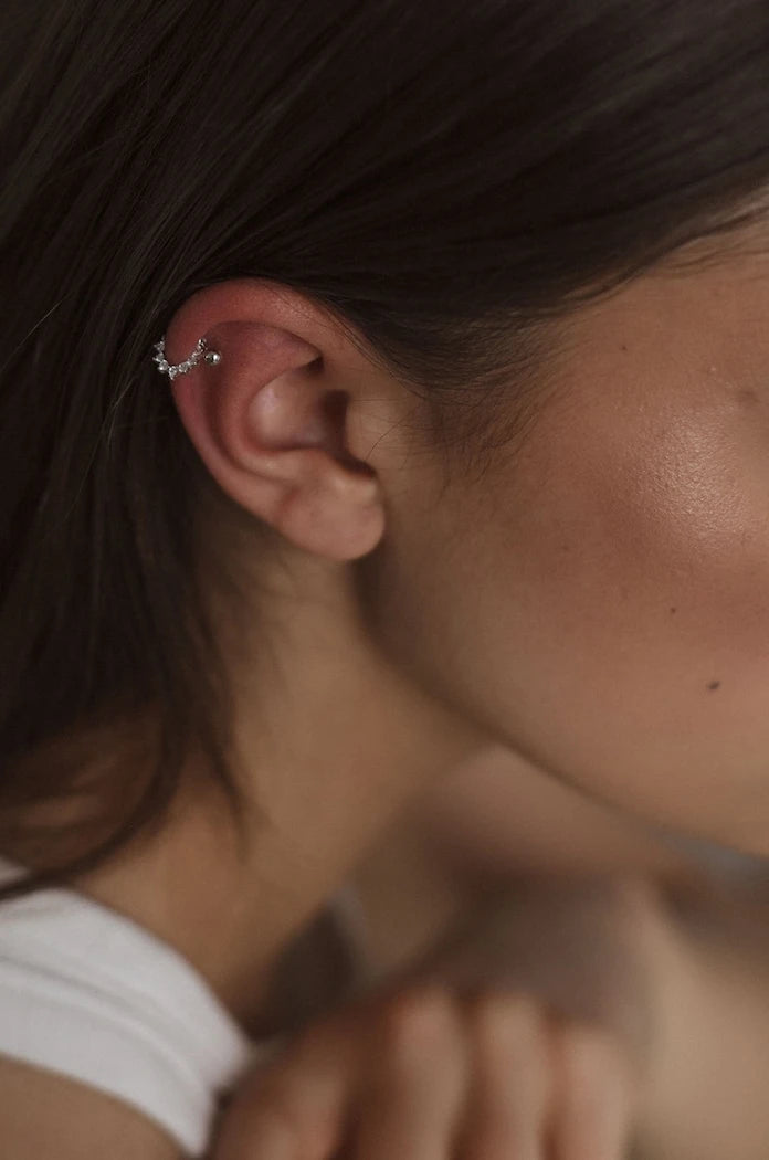ANIA KRUK Piercing Rock It Gümüş Küpe