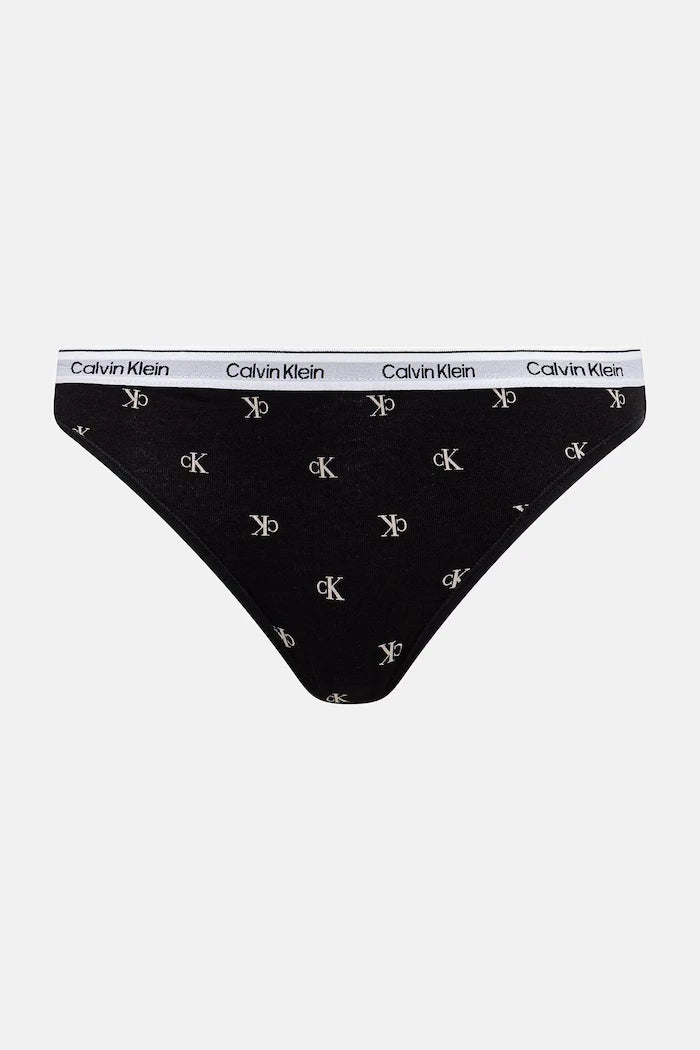 Calvin Klein Underwear pamuklu elastan kadın bikini 5'li