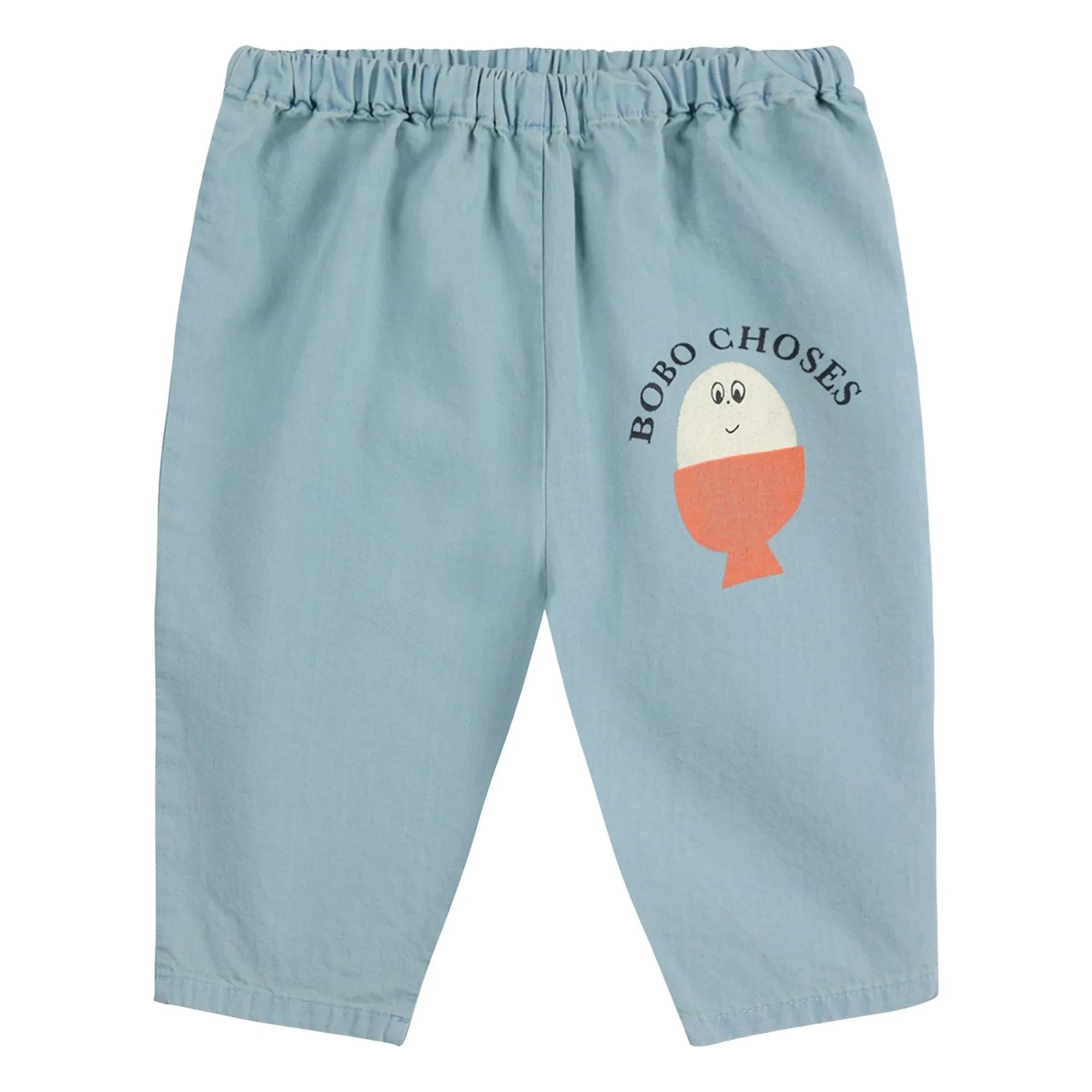 Bobo Choses - Bobo Denim Lightweight Pants | Light blue