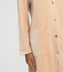 Hanro Beige Velour Favourites Robe