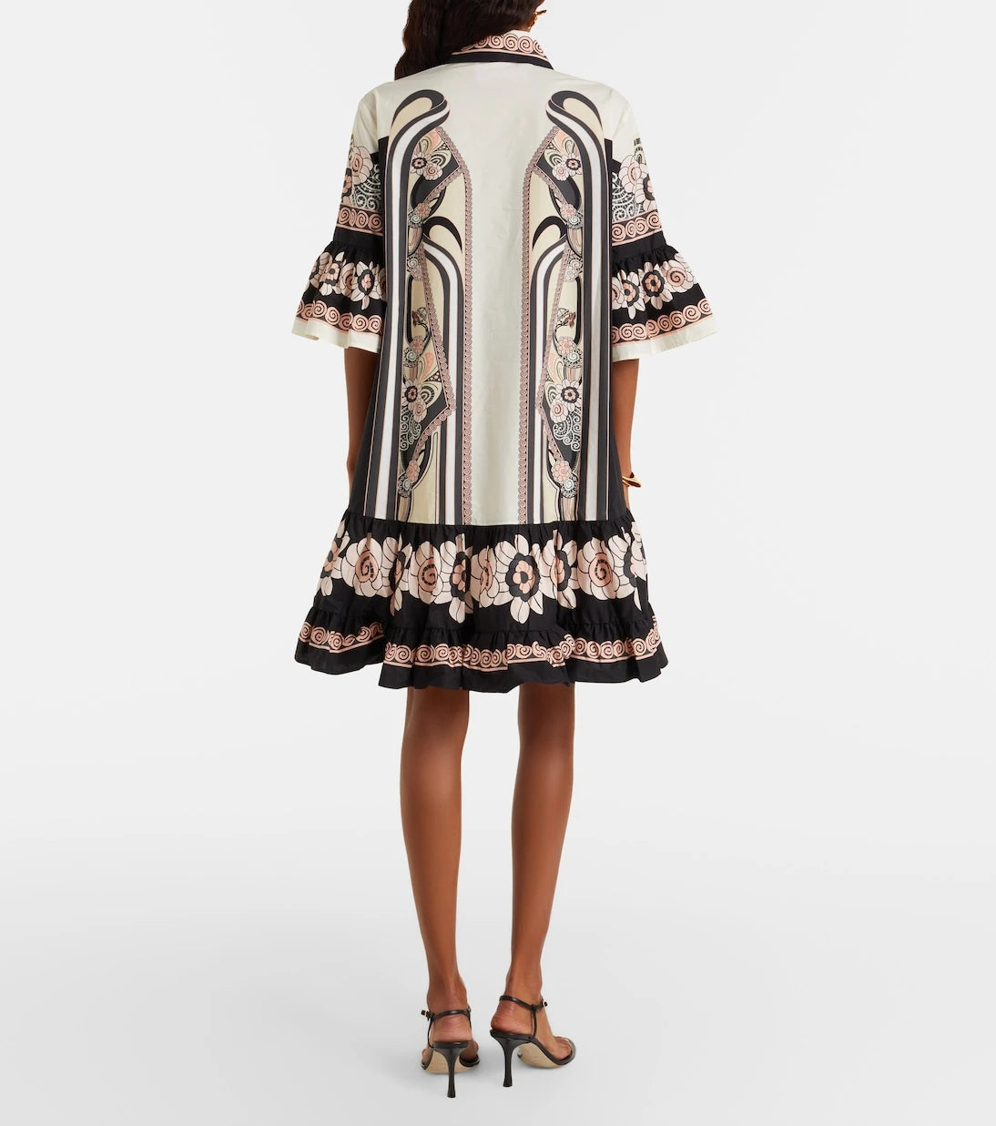 La DoubleJ - Choux printed cotton poplin shirt dress