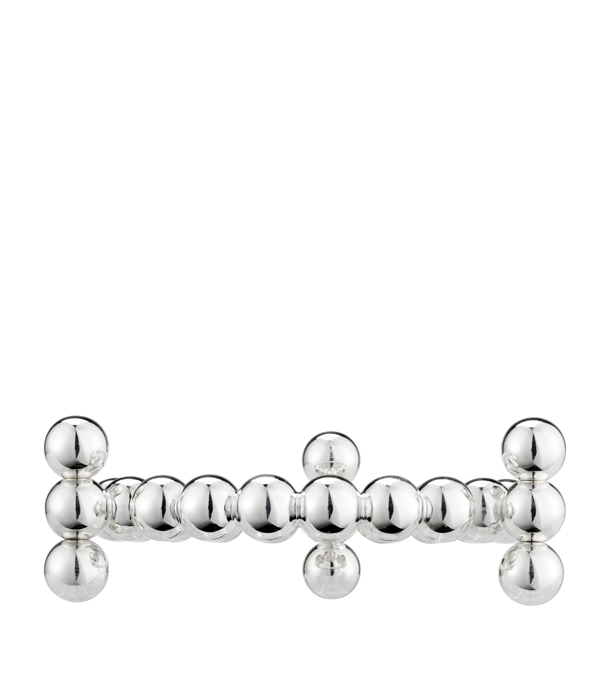Christofle Silver-Plated Perles Candle Jewel