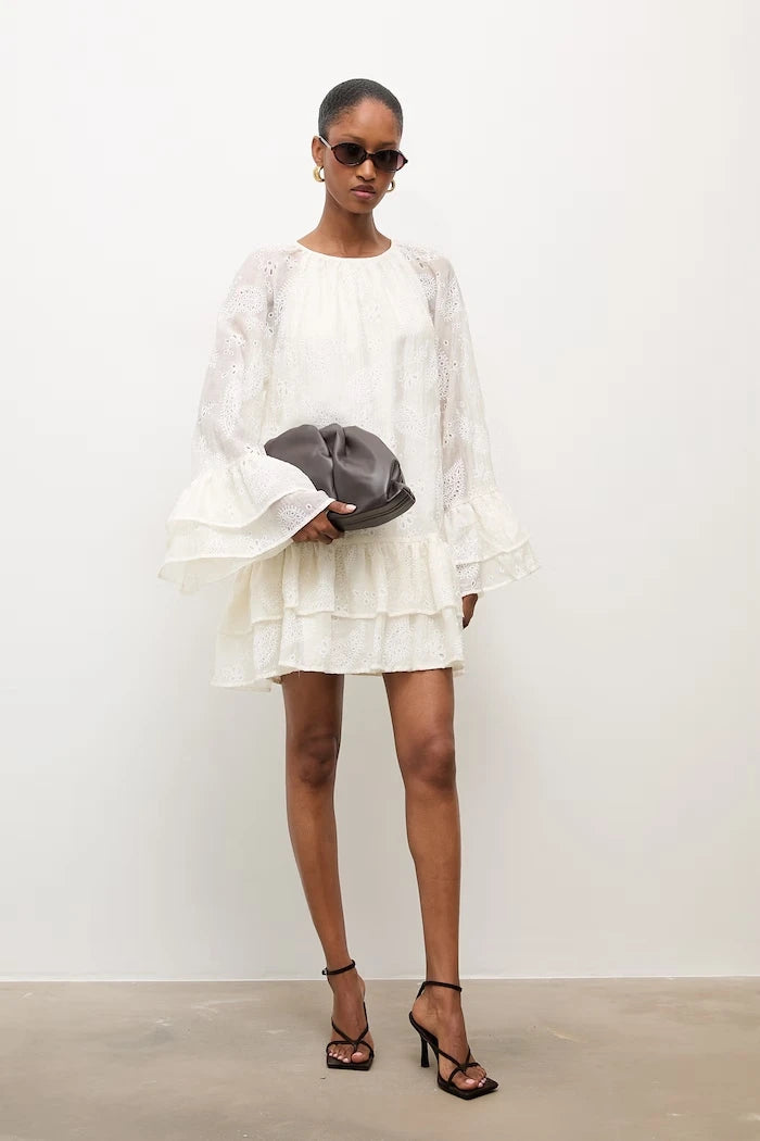 Answear.LAB рокля babydoll с лиосел