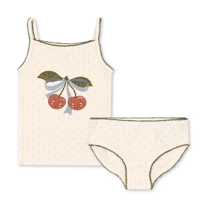 Konges Sløjd MINNIE UNDERWEAR GOTS Çocuk Pamuklu Takım