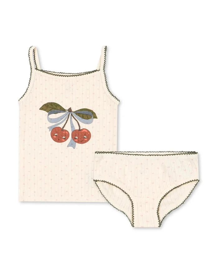 Konges Sløjd MINNIE UNDERWEAR GOTS Çocuk Pamuklu Takım