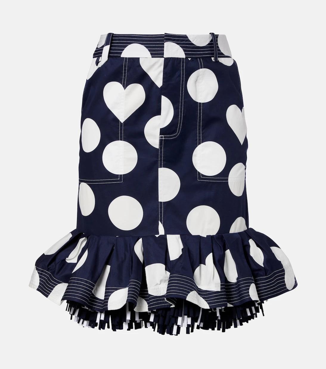 Jacquemus - Cabana printed cotton poplin miniskirt