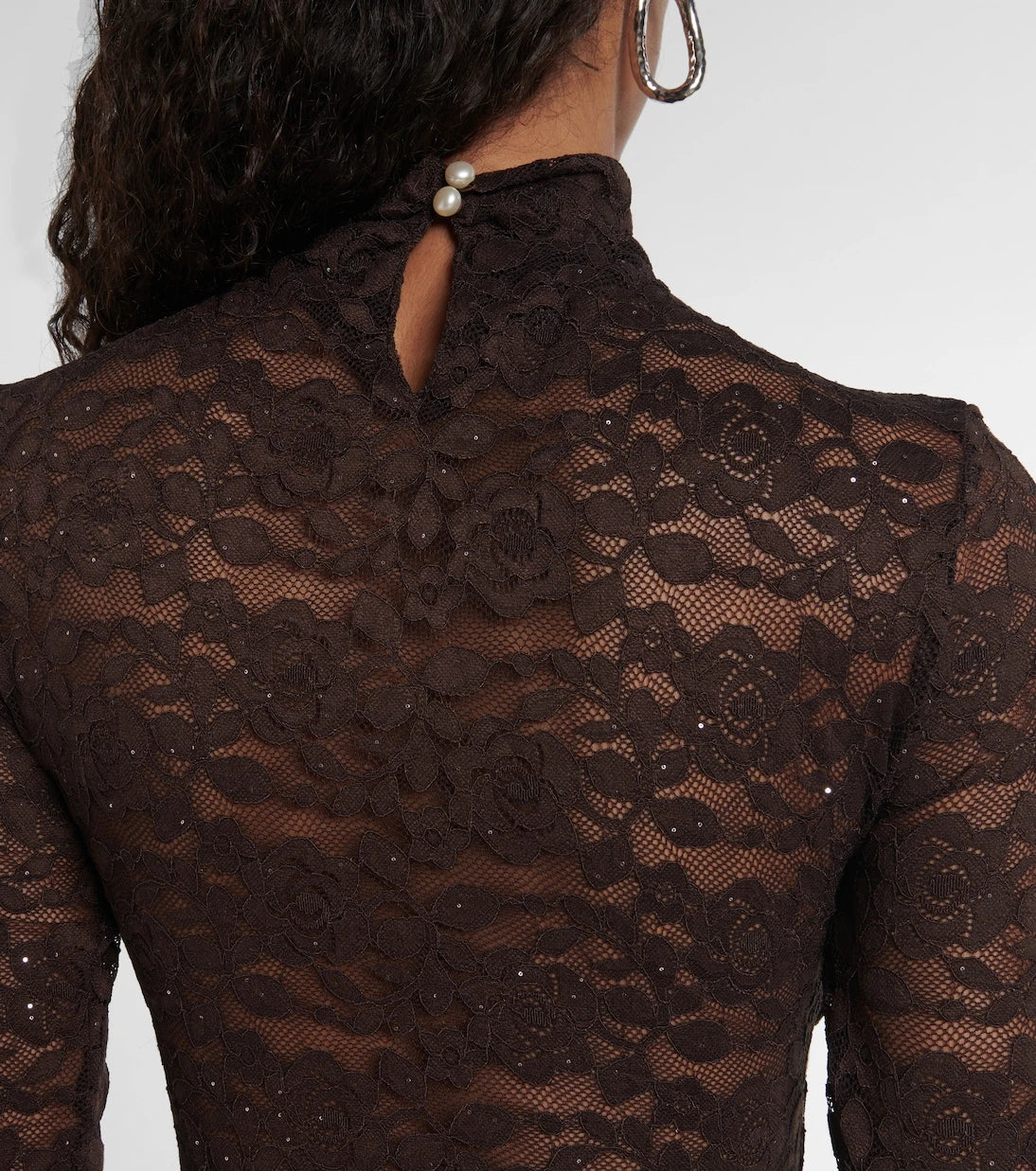 Bananhot - Francisca floral lace minidress