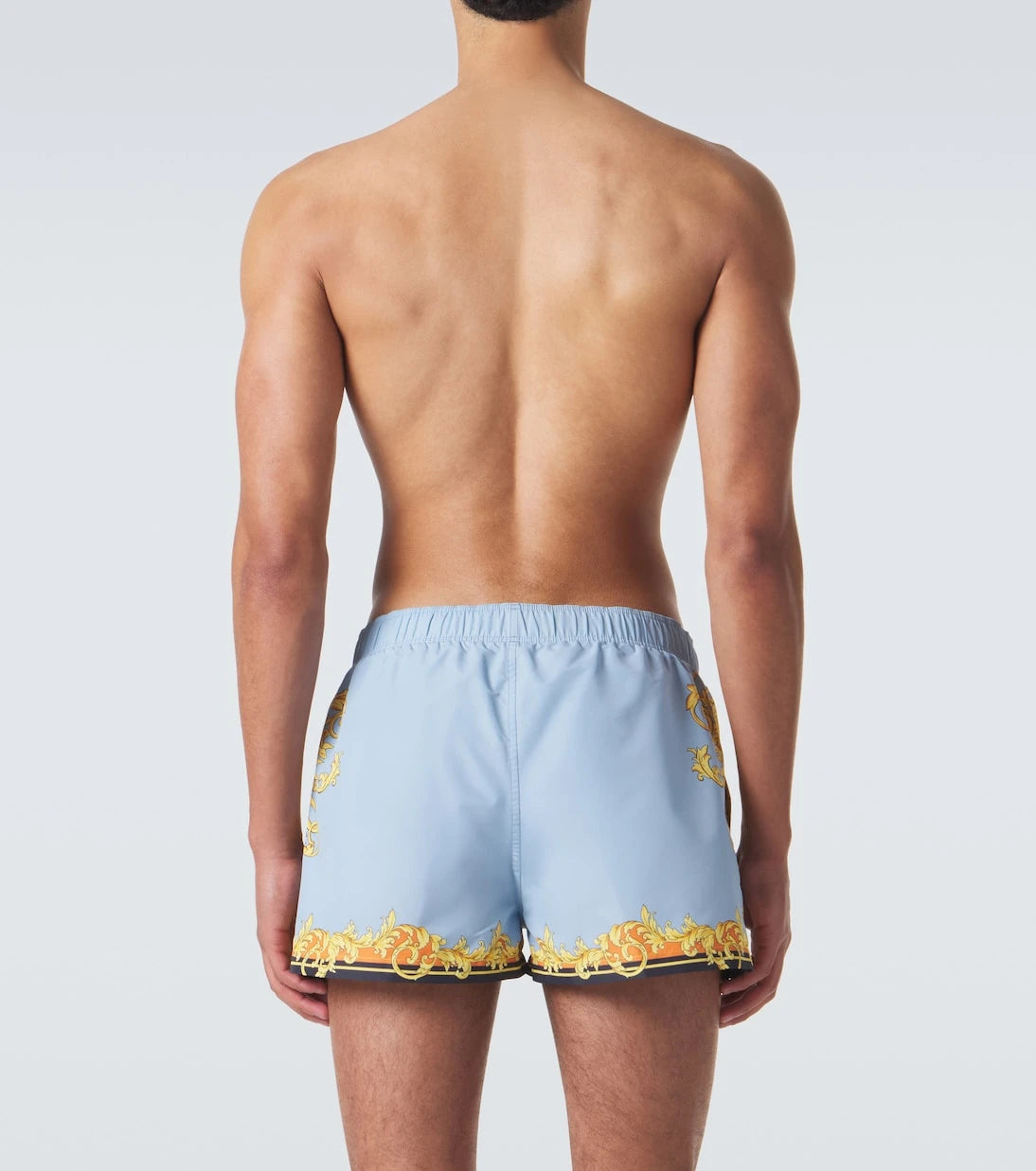 Versace - Printed swim trunks