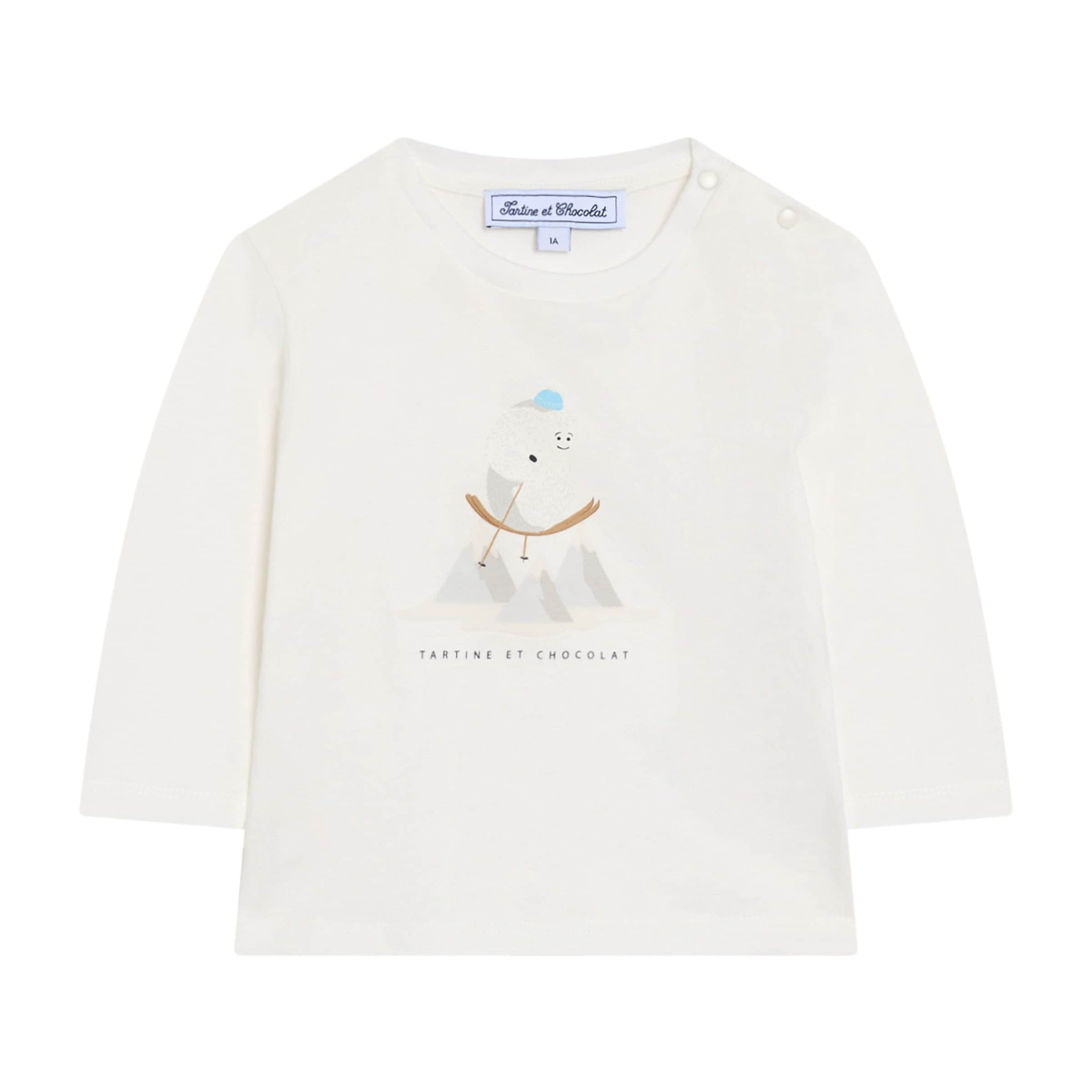 Snowman Print Sweatshirt (3 Months-4 Years)